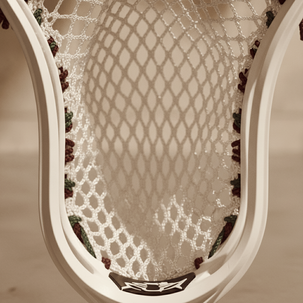 Mark 2F head hand-strung pocket detail